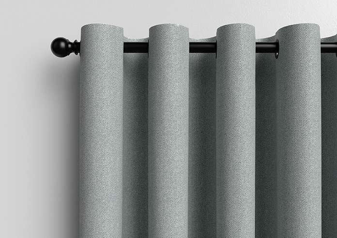 Soft Chevron, Urban Grey - Made to Measure Curtains - Image 13